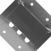 Placa Piso Aluminio 4X4 Para 3 Rj Pa44Rj