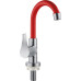 Torneira Abs Bica Movel Lavatorio Alta Herc 1/4V Twist Vermelha 2961