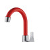 Torneira Abs Bica Movel Lavatorio Alta Herc 1/4V Twist Vermelha 2961