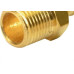 Conexao Gas Politec 1/2'' Npt X 3/8'' Bico Mamadeira /60004