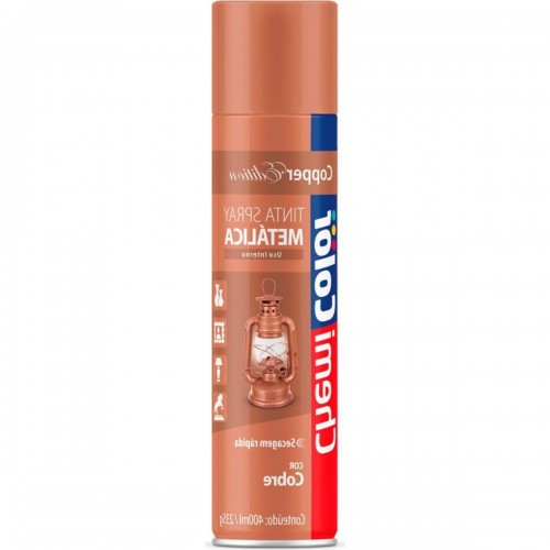 Tinta Spray Chemicolor Metalico Cobre 400Ml 