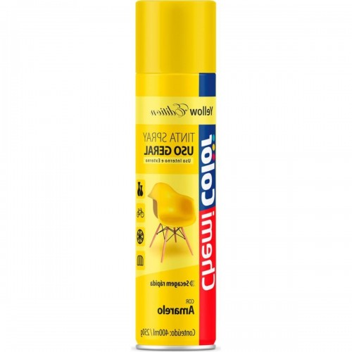 Tinta Spray Chemicolor Amarelo 400Ml 