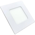 Luminaria Led Plafon Perkon Embutir Quadrado 03W 6000K 08Cm 1212