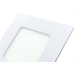 Luminaria Led Plafon Perkon Embutir Quadrado 03W 6000K 08Cm 1212