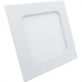 Luminaria Led Plafon Perkon Embutir Quadrado 06W 3000K 12Cm 1213