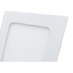 Luminaria Led Plafon Perkon Embutir Quadrado 06W 6000K 12Cm 1214