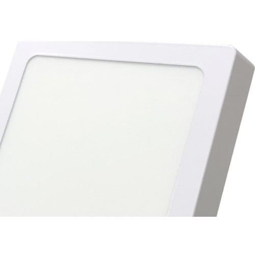 Luminaria Led Plafon Perkon Externo Quadrado 12W 6000K 17Cm 1232