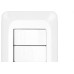 Kit C/4 - Conjunto Pial Pop 4X2 Branco Com Placa (3Parale...