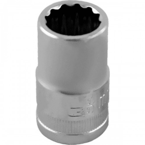 Soquete Sata Encaixe Estriado 1/2'' 17Mm St13608Sc