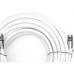 Fio Coaxial Rg 06 Com Conector Branco 67 100pcs 10M 3213