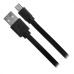 Cabo Tipo C Mobile - Tipo C + Usb A Macho - 5Gb - 1.20M - Preto 018-0038