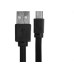 Cabo Tipo C Mobile - Tipo C + Usb A Macho - 5Gb - 1.20M - Preto 018-0038