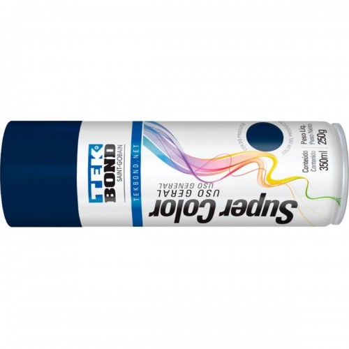 Tinta Spray Tekbond Azul Escuro 350Ml 