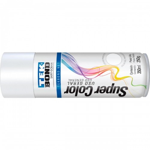 Tinta Spray Tekbond Branco Fosco 350Ml 