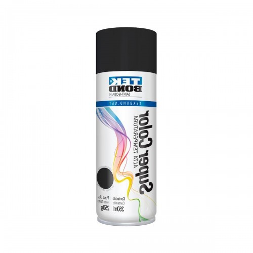 Spray Tekbond Alta Temperatura Preto Fosco 350Ml   23371006900