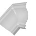 Canto Para Forro Pvc Interno Branco Gelo 20.102 - Kit C/100 