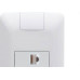 Conjunto Tramontina Aria 4X2 Branco Com Placa (1 Tomada Rj45) 57241/022