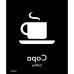 Placa Sinalizacao Poliestireno 15X18 ''Copa (Portugues/Ingles)'' Blk08