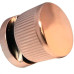 Botao Frances Go2Home Estriado Abs Rose 01.21.051 - Kit C/25 