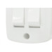 Interruptor Externo Ilumi Retangular Branco 2 Simples Com 1Peca 16562