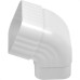 Cotovelo De Condutor Da Calha Astra Frontal Branco 95X78Mm Cal/Jof*Br