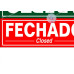 Placa Sinalizacao Poliestireno 10X320 ''Aberto/Fechado Com Fio De Nylon E Ventosa 250Cf