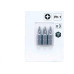 Ponteira Makita Bits Phillips Ph1 X 25Mm Curta Com 3 Pecas B-23450