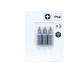 Ponteira Makita Bits Phillips Ph3 X 25Mm Curta Com 3 Pecas B-23472