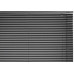 Persiana Horizontal Pvc Preta L100Cm X A130Cm X 25Mm Pr2903-8