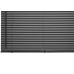 Persiana Horizontal Pvc Preta L120Cm X A130Cm X 25Mm Pr2904-8
