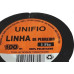 Linha Pedreiro 1 Fio 100M Laranja  - Kit C/12 