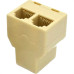 Emenda Femea Dupla Asantos Para Plug Rj45 4706