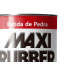 Bate Pedra Maxi Rubber Preta 900Ml 4M031