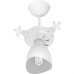 Ventilador Teto Ventidelta New Cristal Ligth 3 Pas Branco 220V 38-3238