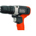 Furadeira/Parafusadeira Black & Decker 3/8''20V Max Bateria Litio 2 Velocidades Bcd702C1-Br