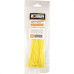 Abracadeira Nylon Perkon Amarela 25X200 50 Pecas 1362