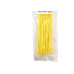Abracadeira Nylon Perkon Amarela 35X300 50 Pecas 1364