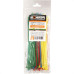 Abracadeira Nylon Perkon Amarela/Azul/Verde/Vermelha 2,5X200 100 Pecas 1377