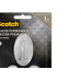 Gancho Adesivo 3M Scotch Medio 3Pecas Transparente Hb004684328