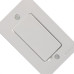 Placa Piso Aluminio Tramontina 4X2 Unha Para 1 Modulo Lux 