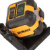 Nivel A Laser Dewalt 12M 2 Linhas Vermelha 1V1H Dw08802