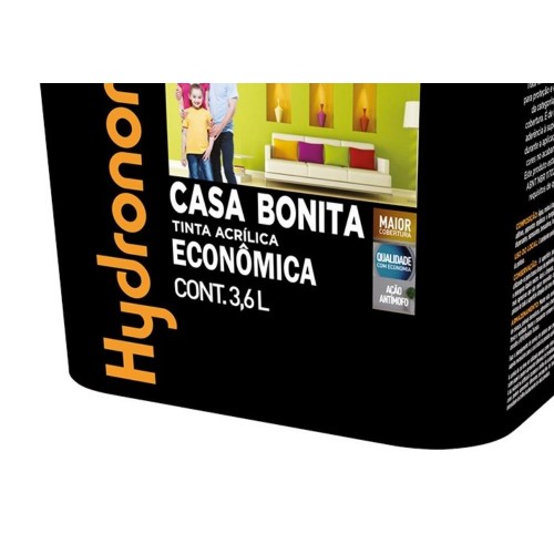 Tinta Hydronorth Casa Bonita Acrilica Economica Fosco 3,6L Elefante 