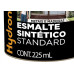 Tinta Esmalte Hydronorth Standard Brilhante Para Metais E Madeiras 225Ml Preto 