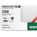 Plaf.Led Tasch.Lys Emb.Qd.24W 3000K 30Cm