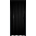 Porta Sanfonada Plasfex Pvc 72X210 Preta 24.001