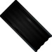 Porta Sanfonada Plasfex Pvc 72X210 Preta 24.001
