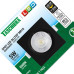 Spot Led Taschibra Alltop Embutir Quadrado Preto 5W 6500K 