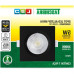 Spot Led Taschibra Alltop Embutir Quadrado Preto 5W 3000K 