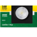 Spot Led Taschibra Alltop Embutir Quadrado Preto 5W 3000K 