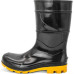 Bota Cartom 210Sa Preta Solado Amarelo Cano Medio 3536 Par 003148